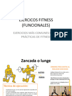 Ejercicos Fitness (Funcionales)