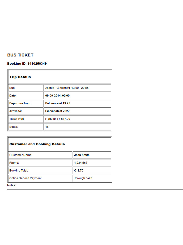 Bus Booking System Qclients Receive The e Tickets | PDF