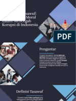 Aktualisasi Tasawuf Transformasi Moral Dalam Mencegah Korupsi Di Indonesia