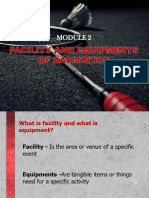PE2 Module 2 Facility and Equipment of Badminton 1