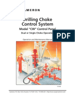TC1569 Drilling Choke Control System Model CW Control Panel