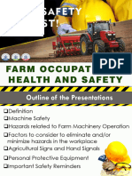 ABE11 Topic 3. Farm Occupational Health and Safety (Safety and Precaution in Farm Machinery)