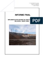 Informe Final Implementacion Del Sistema de Video Vigilancia Mahr Tunel