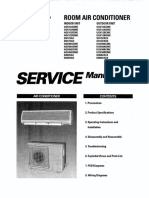 SAMSUNG Manuale Servizio Climatizzatori AQV12xxME SHA12VAx UOV12xxME SH12VACX en