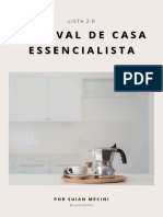 Enxoval de Casa Nova Minimalista