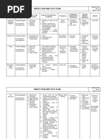 DE-QC-IT-S01 (Inspection & Test Plan)