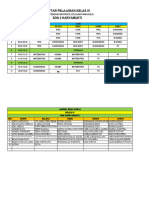 Jadwal Pelajaran Asli Kelas 4 Kumer