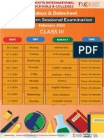 Seconde Term Sessionals (GRADE 3)