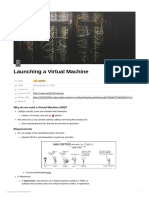 Launching A Virtual Machine