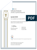 CertificadoDeFinalizacion - Aprende SCRUM
