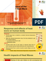 Guidelines For Managing The Impact of Heatwave