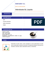 Proteina Vegetal Hidrolizada SL Liquida