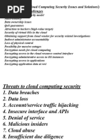 CHAP - V (Cloud Computing)