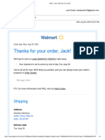Thanks For Your Order, Jack!: Shipping