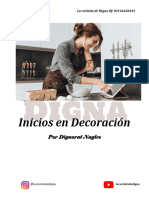 Inicios en Decoración