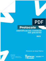 Protocolo de Identificacion Correcta Del Paciente - Removed