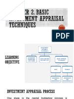 Chapter 2. Basic Investment Appraisal Techniques