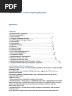 PRAM COMP 633: Parallel Computing Algorithms: The PRAM Model of Computation