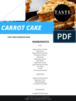 Carrot Cake