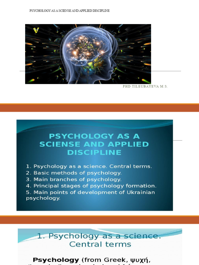 Psychology As A Science | PDF