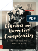 (Film Culture in Transition) Steffen Hven - Cinema and Narrative Complexity - Embodying The Fabula-Amsterdam University Press (2017)