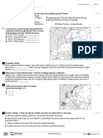 Test - Rozdział 3. Środowisko Przyrodnicze I Ludność Europy (Kopia) Test (Z Widoczną Punktacją)