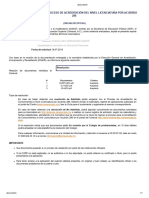 Ceneval REPORTE DE ADMISIÓN