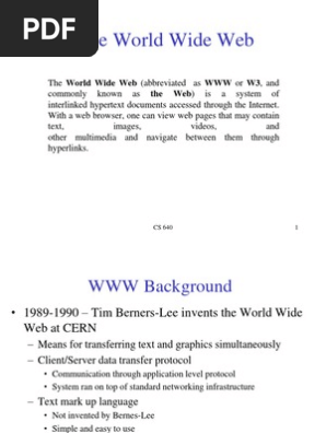 Web