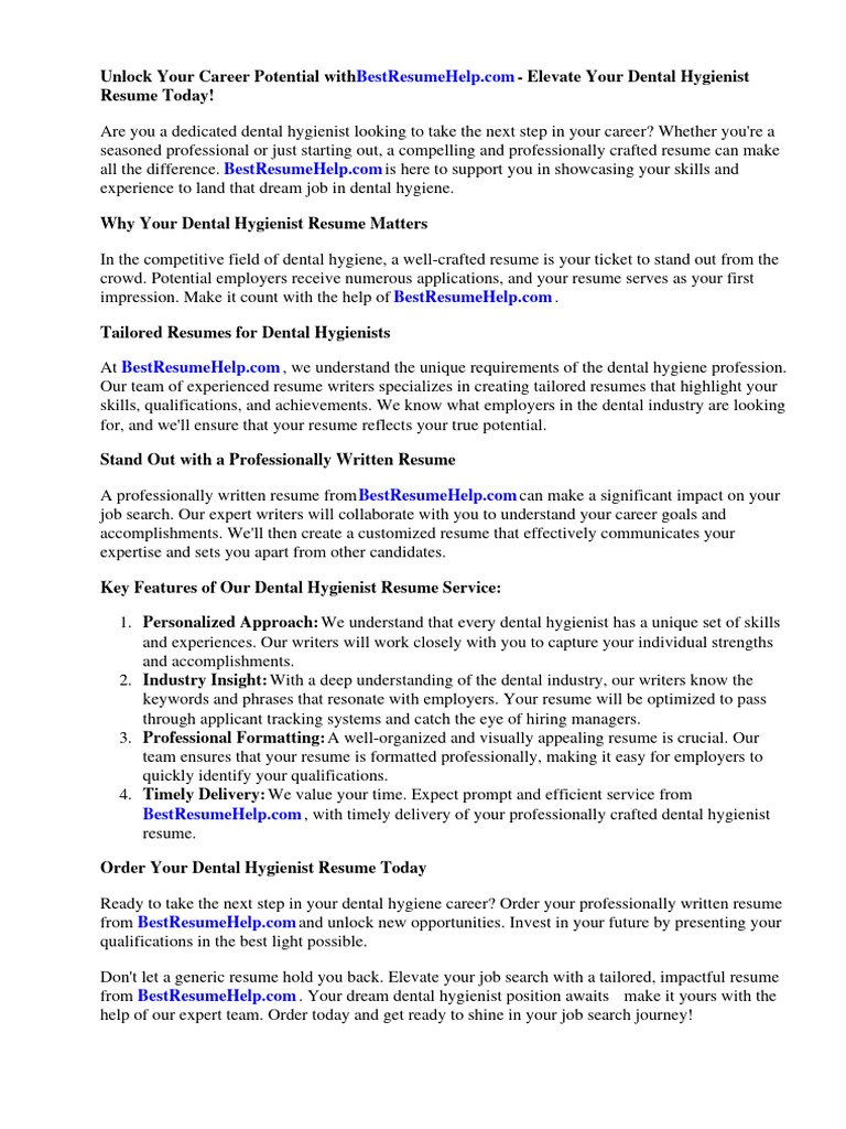 Dental Hygienist Cover Letter For Recent Graduates PDF Dental