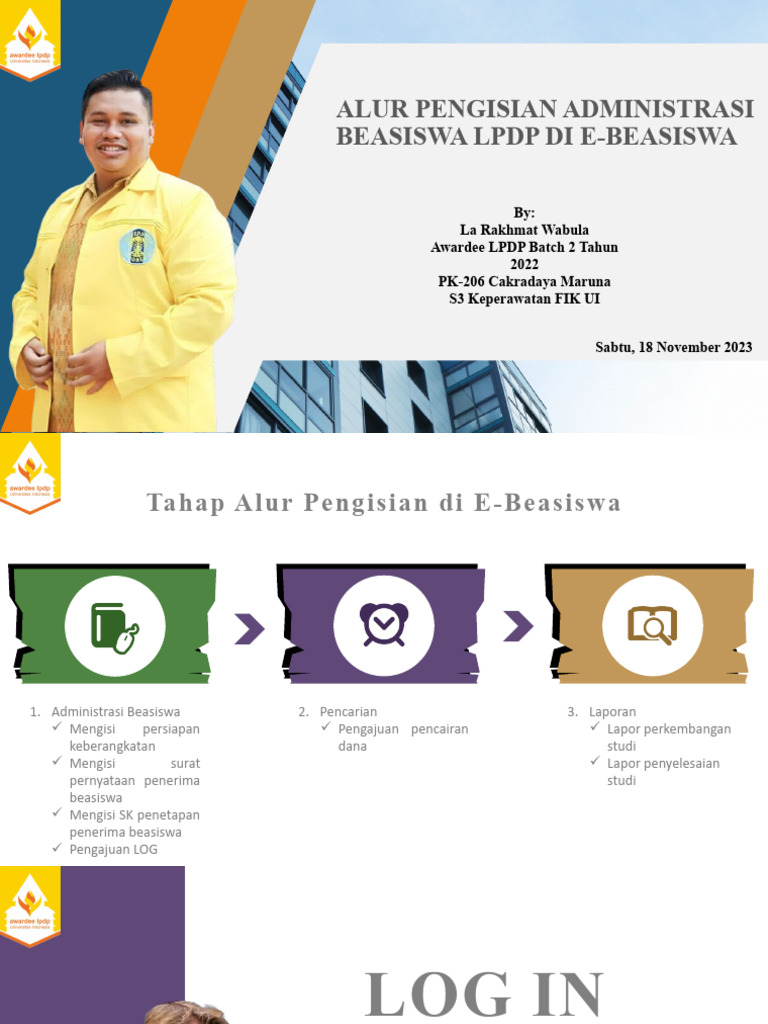 Sosialisasi Administrasi E Beasiswa Lpdp Ui Pdf