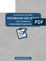 Guia de Prova Vem Med - Vestibular UEG 2024