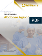 Abdomen Agudo - Apostila Do EMR para Residência + Questões