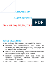Auditing Principles and Practice I Chapter 6