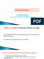 Victorian Poetry - L1