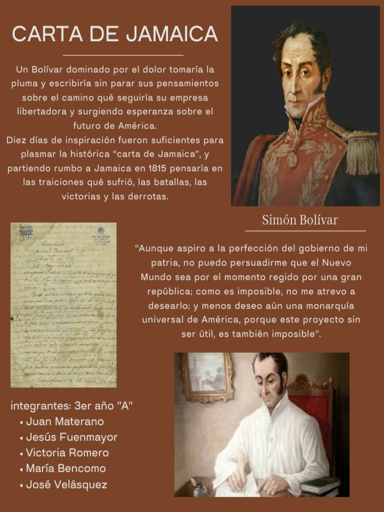 Carta de Jamaica PDF