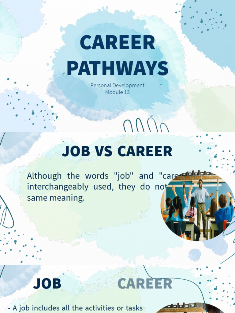 Career Pathways Mod13 Pdf