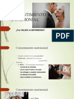 Consentimiento Matrimonial