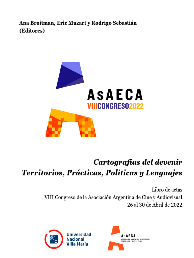 Actas del VIII Congreso de Cine y Audiovisual | PDF | Testimonio ...