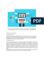 Proyecto AULA DIGITAL