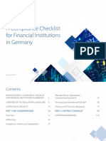 Microsoft General - Checklist For Financial Institutions in Germany