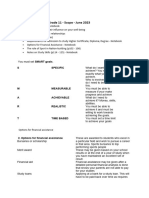 Life Orientation Grade 11 - Scope - June 2023