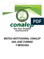 MISTITCA INSTITUCIONAL Y MEXICANA Conalep Sji