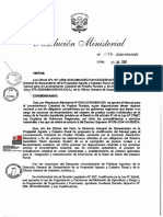 R.M. #176-2020 Modifica Manual de Levantamiento Catastral