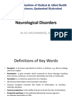 Lecture 6 Neurological Disorders