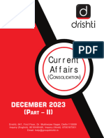 Monthly Current Affairs Consolidation (December) Part-II
