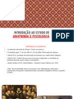 Introdução Ao Estudo de Anatomia e Fisiologia