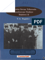 Y. A. Bagidov - Kurtulus Savas Srasnda Azerbaycan Turkiye Iliskileri 2.cilt