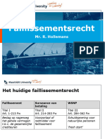 College Faillissementsrecht 2019-2020