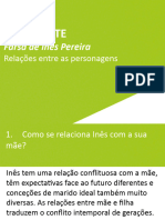 relações entre personagens