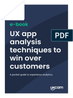 UX App Analysis Techniques To Win Over Customers - E-Books - UXCam